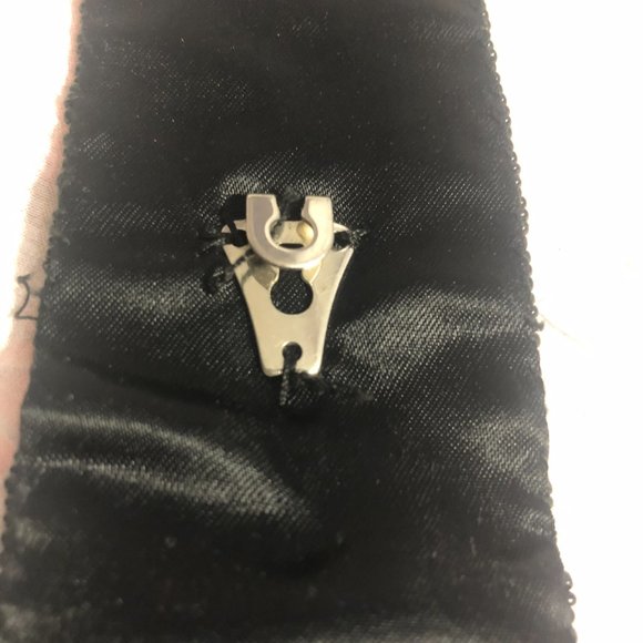 Vintage Black Beaded Dress Belt with Plastic Beads & Sequins with Hook Closure - Picture 8 of 14